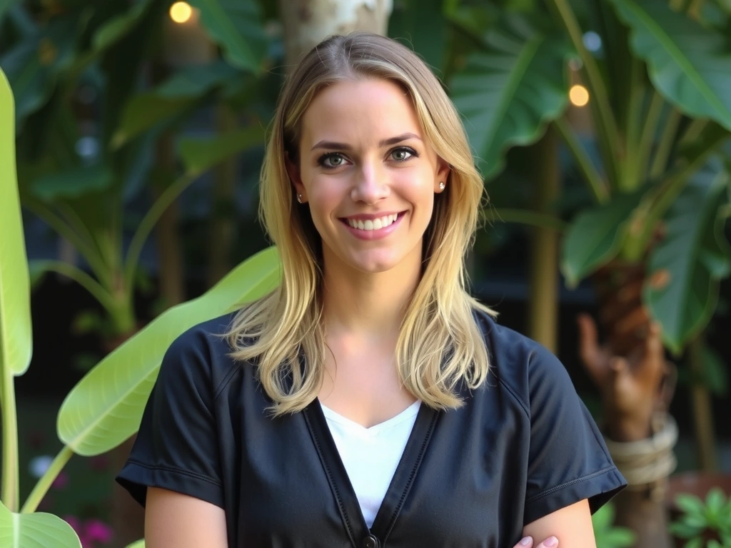 Retrato de un experto en bienestar holístico